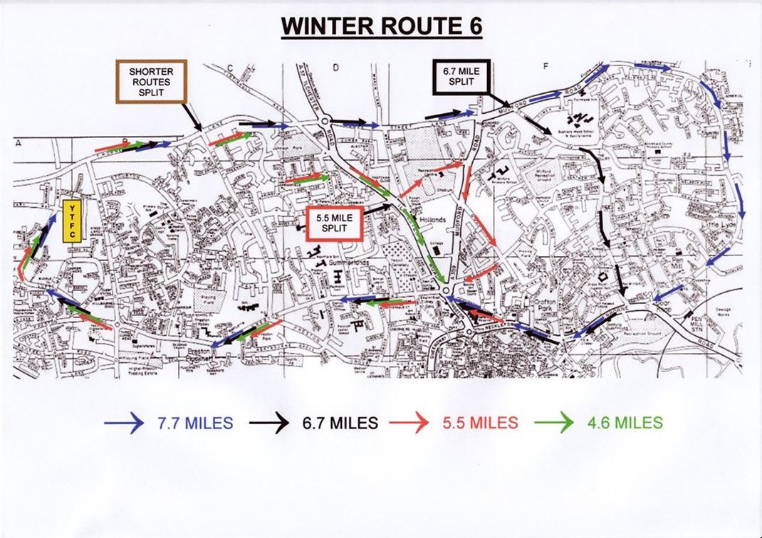 Winter Route 3